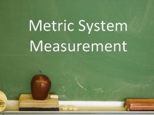 Metric System Measurement Bell Ringer The Metric Conversion