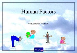 Human Factors von Andreas Winkler Human Factor History