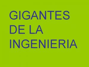 GIGANTES DE LA INGENIERIA 1 TITANES DEL MAR