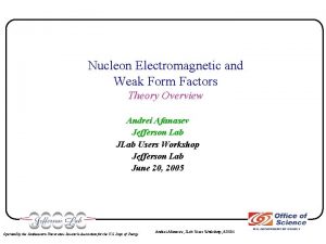 Nucleon Electromagnetic and Weak Form Factors Theory Overview