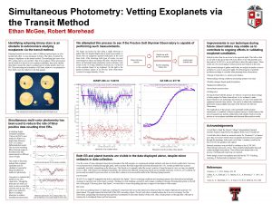 Simultaneous Photometry Vetting Exoplanets via the Transit Method
