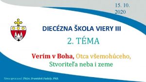 15 10 2020 DIECZNA KOLA VIERY III 2