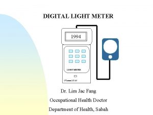 DIGITAL LIGHT METER 1994 LIGHT METER CT Lutron DIGITAL LIGHT METER 1994 LIGHT METER CT Lutron