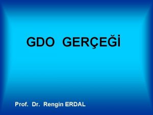 GDO GERE Prof Dr Rengin ERDAL Bugn ANT