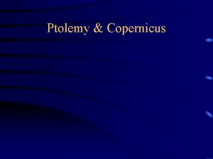 Ptolemy Copernicus Aristotle On the Heavens Aristotle On