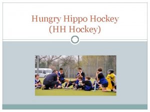 Hungry Hippo Hockey HH Hockey A Hockey Game