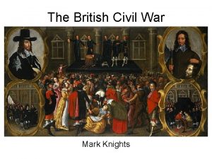 The British Civil War Mark Knights Link to