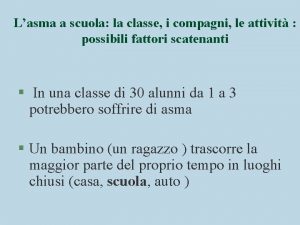 Lasma a scuola la classe i compagni le