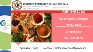 www ipnaturologia com Alimentao Na perspetiva Oriental 2015