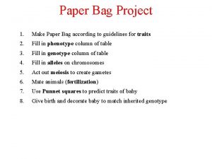 Paper Bag Project 1 Make Paper Bag according