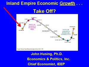 Inland Empire Economic Growth Take Off John Husing