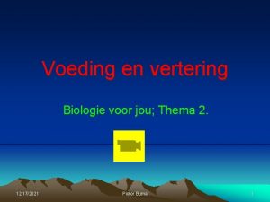 Voeding en vertering Biologie voor jou Thema 2