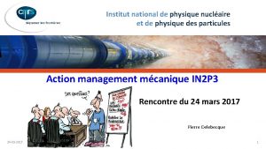 Institut national de physique nuclaire et de physique