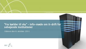 17 december 2021 Fra klder til sky Infomde