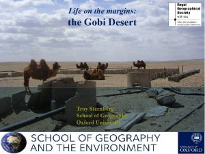 Starter Background of the Gobi Desert A land