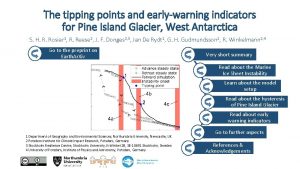 The tipping points and earlywarning indicators for Pine