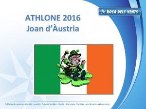 ATHLONE 2016 Joan dustria Un curs dangls a