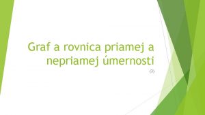 Graf a rovnica priamej a nepriamej mernosti 3