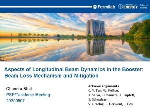 Aspects of Longitudinal Beam Dynamics in the Booster