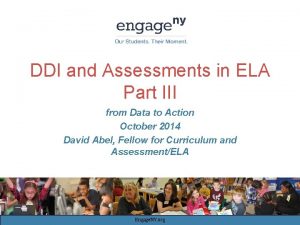 DDI and Assessments in ELA Part III from