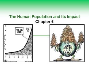 The Human Population and Its Impact Chapter 6