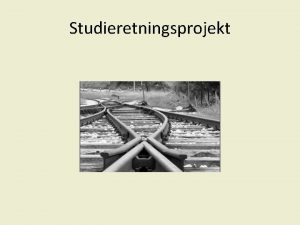 Studieretningsprojekt Tidsplan 2018 15 8 kl 11 50