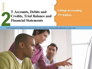 chapter 2 T Accounts Debits and Credits Trial