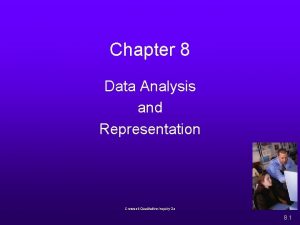 Chapter 8 Data Analysis and Representation Creswell Qualitative