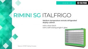 Refrigerated display cabinet RIMINI SG Refrigerated multideck cabinets