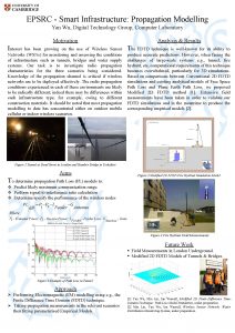 EPSRC Smart Infrastructure Propagation Modelling Yan Wu Digital