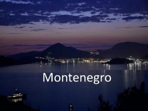 Montenegro Podgorica capitale Podgorica cathdrale Le lac de