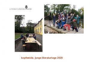 kopfweide junge literaturtage 2020 Die 15 kopfweide Programm