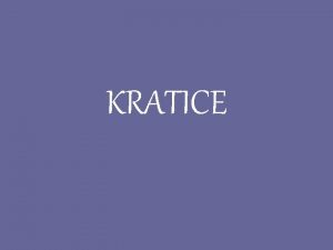 KRATICE to znai kg kn lp l h