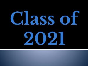 Class of 2021 Agenda Signup for Band App