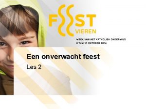 Een onverwacht feest Les 2 Picknick DELEN iets