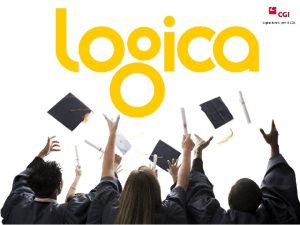 Logica Sponsored Degree Programme Logica Degree Introduction Logica