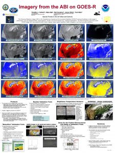 Imagery from the ABI on GOESR Timothy J