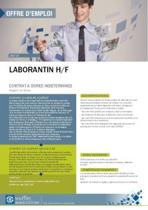 2017 10 LABORANTIN HF CONTRAT A DUREE INDETERMINEE