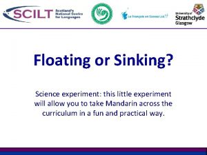 Floating or Sinking Science experiment this little experiment