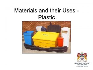 Materials and their Uses Plastic GCSE Resistant Materials