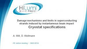 Damage mechanisms and limits in superconducting strands induced