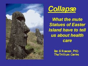Collaps e What the mute Statues of Easter