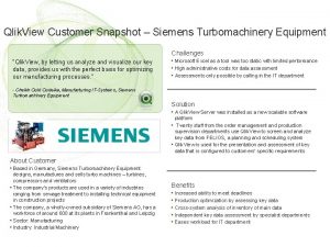 Siemens turbomachinery equipment