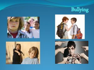 Bullying Definicion de bullying El acoso escolar tambin