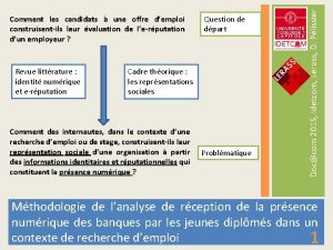 Revue littrature identit numrique et erputation Question de