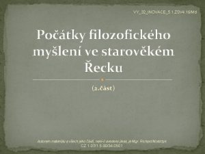 VY32INOVACE5 1 ZSV 4 16Md Potky filozofickho mylen