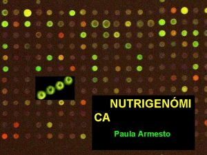 NUTRIGENMI CA Paula Armesto FOOD TRENDS 90 Alimentos