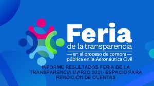 INFORME RESULTADOS FERIA DE LA TRANSPARENCIA MARZO 2021