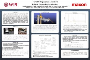 Variable Impedance Actuators Robotic Drumming Applications Matthew Bisson