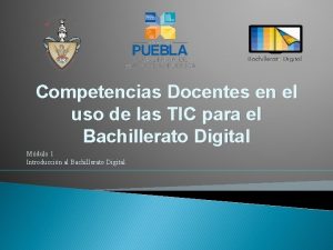 Competencias Docentes en el uso de las TIC